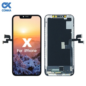 อะไหล่หน้าจอด้านหน้าและด้านหลังคุณภาพสูงสำหรับ iPhone x XS MAX LCD OLED incell I Phone XS - Product Image 1