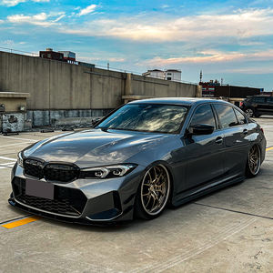 Spoiler sul mento del paraurti anteriore in stile VTEN per <span class=keywords><strong>BMW</strong></span> <span class=keywords><strong>3</strong></span> <span class=keywords><strong>serie</strong></span> G20 G28 Lci 2023 + lucidi neri per spaccalegna anteriore - Product Image 3