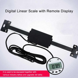 Penggaris multifungsi skala linier pembaca Digital dengan tampilan eksternal jarak jauh alat ukur penggaris linier untuk mesin bubut pabrik - Product Image 3