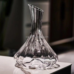 Sáng Tạo Ánh Sáng Sang Trọng Đám Cưới Iceberg Thác Thủy Tinh Decanter Với Biểu Tượng Tùy Chỉnh Rõ Ràng Màu Sắc Chất Lượng Cao Rượu Vang Lọc - Product Image 6