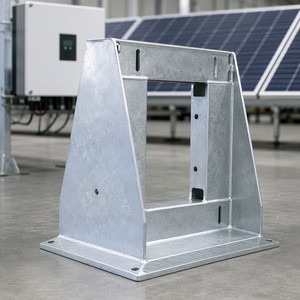 Chasis de Soporte para Inversor Fotovoltaico Fabricado a Medida, Galvanizado en Caliente con Clasificación C3-C5, Acero al Carbono Q235 Q345 Q355 - Product Image 1