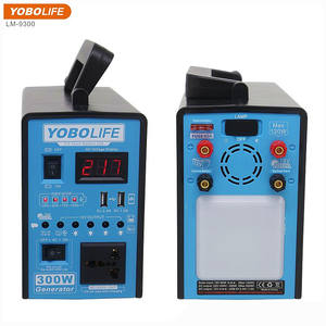 家庭用キャンプ用ポータブル太陽光発電所リチウム電池300Wソーラーインバーター発電機ポータブル太陽エネルギーシステム - Product Image 4