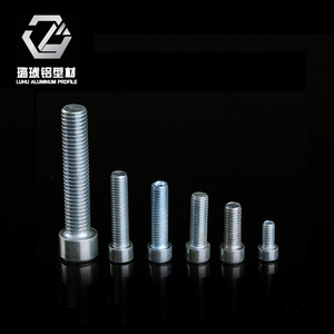 Tornillos Cilíndricos de Perfil de Aluminio Luhu, Pernos Hexagonales Internos de Acero Inoxidable, Fijaciones Estándar, Pernos para Puertas y Ventanas - Product Image 2
