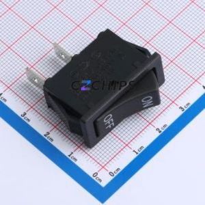 SS31-BBOWQ-RS20-R Rocker Switch Through hole Component (THT) Switch 32.2mm 25.2mm 19.2mm Concave Bend - Product Image 1