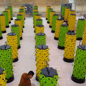 Sistema Hidropónico Vertical para Uso en Interiores, Torre de Cultivo con Luces LED Opcionales y Riego que Ahorra Agua - Product Image 4