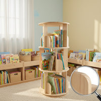 Étagère de bureau réglable en bois antique, organisateur de rangement pour comptoir, idéal pour le salon et l'ameublement domestique