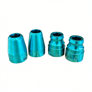 Bulloni e Dadi in Lega di Titanio Colorati Personalizzati CNC M8/M10 per Moto, Nuovo Tipo Gr5 per Adattatori Specchietti Retrovisori - Product Image 1