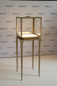 Exhibición de joyería de moda personalizada vitrina Mostrador de cristal con almacenamiento - Product Image 5