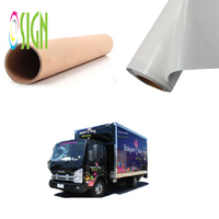 OSIGN, 120g, impresión a base de agua, vinilo autoadhesivo de PVC blanco brillante para pista de baile, decoración de boda, rollos de suelo de baile