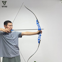 Busur Recurve Takedown ILF 68 Inci dengan Riser Aluminium CNC 24lbs, Peralatan Latihan Panahan Target, Busur Latihan untuk Pemula
