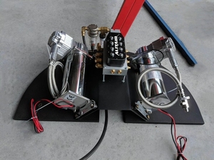 Compresseur d'air 12V 444C à cycle de travail continu en usine, 200 PSI, système de suspension de klaxon d'air pour voitures, camions, trains - Douille en acier - Product Image 4