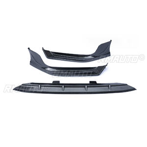 <b>Car</b> Front Bumper Splitter Chin Lip Spoiler <b>Diffuser</b> Guard Body Kit Cover Protector <b>for</b> Honda Accord 10Gen 2018 2019 2020 2021 - Product Image 2