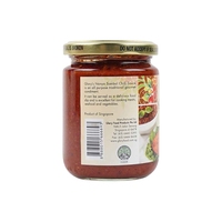 Pâte de piment Sambal Nonya traditionnelle, sauce épicée, condiment d'Asie du Sud-Est, base pour sauté, bouteille de 250g, aliment emballé pour l'exportation