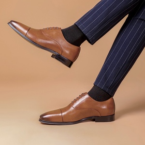 รองเท้าเดอร์บี้หนังแท้คุณภาพสูงรุ่นใหม่ปี 2025 แฟชั่นฤดูใบไม้ร่วง ดีไซน์นุ่มสบาย เหมาะสำหรับผู้ชาย รองเท้าทางการ รองเท้าธุรกิจ - Product Image 3