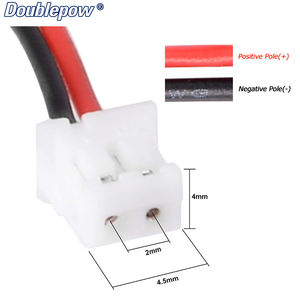 Customized 102050 3,7 V 1000 mAh lithium polymer LiPo battery with Connector - Product Image 2