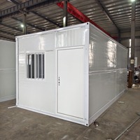 Maison conteneur pliable de haute qualité à montage rapide, bâtiment préfabriqué mobile et portable pour logement