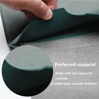 Portable PU cuir ordinateur porte-documents mince élégant étui sac pochette ordinateur portable pour Macbook Dell ASUS Acer HP