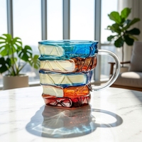 Mug en verre esthétique en forme de livre pour la lecture
