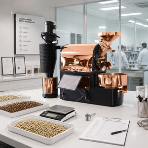 Machine à torréfier le café artisanale, torréfacteur commercial turc pour la maison, petite capacité 2kg 1kg - Product Image 1