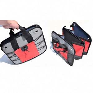 2025 High Quality Folding <b>Collapsible</b> Car Back Seat Backseat Trunk Grocery <b>Storage</b> Organizer <b>Box</b> - Product Image 6