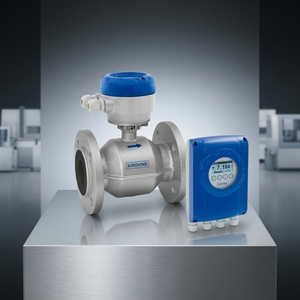 เครื่องวัดการไหลแบบดิจิตอลแม่เหล็กไฟฟ้า Krohne OPTIFLUX 2050 DN 25 PN 40 สำหรับการใช้งานน้ำธรรมดาและน้ำเสีย - Product Image 2