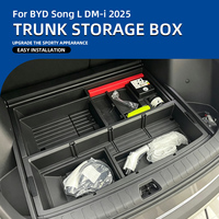 Boîte de rangement arrière en ABS OEM pour coffre de voiture, organisateur de chargement latéral étanche pour BYD Song L DM-i 2024, vente en gros