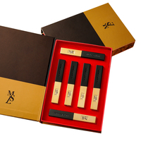 Kit de gloss de rouge à lèvres cosmétiques personnalisés de luxe OMT Set de masques à lèvres en carton rigide avec stratification mate recyclable