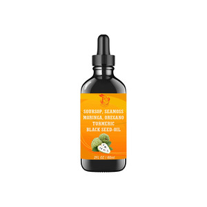 Líquido Oral de Cúrcuma y Aceite de Semilla Negra Más Vendido, Estimula la Función Inmunológica, Apoya la Salud del Corazón, Favorece una Digestión Saludable - Product Image 1