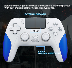 Fantech 5199 New Gamepad cho ps5 chơi game không dây điều khiển RGB ánh sáng rung trở lại phím điều khiển trò chơi có dây điều khiển cho PC điện thoại - Product Image 4
