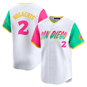 2025 Heren San Diego City Connect Jersey Honkbalshirts Op Maat Gestikte Geborduurde Uniformen Met Witte Logo 'S - Product Image 1