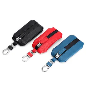 Small Size Real Leather Bag Car Key Case Bag Car Key Wallet Bag Key Protector