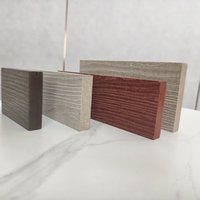 Plancher extérieur en composite de fibres de ciment à grain de bois, moderne, antidérapant, lisse et résistant aux intempéries