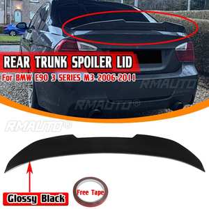 สปอยเลอร์หลังคาท้ายรถยนต์ทรง PSM สำหรับ BMW E90 ซีรีส์ 3 M3 ปี 2006-2011 - Product Image 1