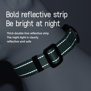 Collar para Perro Resistente al Agua, Reflectante, Estilo Occidental, con Luces <span class=keywords><strong>de</strong></span> Plástico y Cintas - Product Image 5