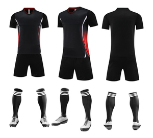 Conjunto de Camiseta de Fútbol Personalizable para Niños y Niñas, Transpirable, de Secado Rápido, Manga Corta, para Escuela Primaria y Secundaria - Product Image 5