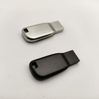 Nueva Memoria USB 3.2 de Alta Velocidad de 128 GB, Mini Pendrive Metálico