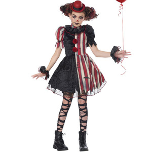 Costume da Clown per Feste di Carnevale e Halloween, Taglia S-XL, Abito per Cosplay Divertente - Product Image 1