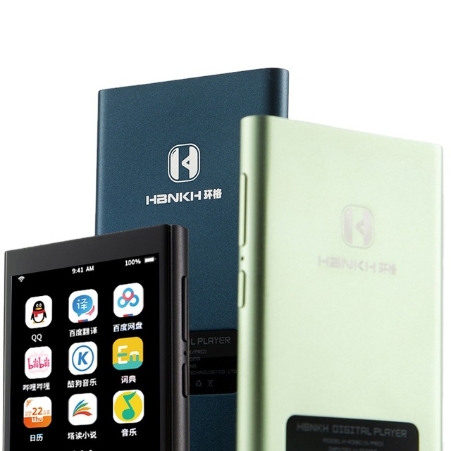 Hbnkh Mp 3  Music Player with WIFI Mini Mp3 Player Battery Android Music Player