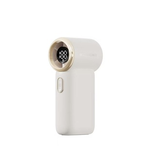 Ventilateur portable mini pliable avec moteur sans balais et écran numérique, batterie 3600 mAh, 0-100 vitesses, utilisation extérieure/voiture/camping-car - Product Image 4