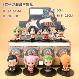 ฟิกเกอร์อนิเมะสไตล์กิโมโนแบบกล่องสุ่ม 10 ชิ้น ดีไซน์แบบดั้งเดิมของญี่ปุ่น พร้อมฟิกเกอร์จิ๋ว ลูฟี่ โซโล นามิ สำหรับสะสมหรือเป็นของขวัญ - Product Image 5