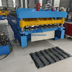 Machine de formage monocouche à grande vitesse Machine de fabrication de carreaux émaillés Petit pain de tôle trapézoïdale formant la machine - Product Image 2