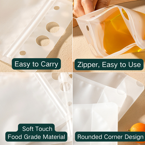 Bolsa de bebida de plástico esmerilado a <span class=keywords><strong>precio</strong></span> de fábrica, 250ml, 500ml, 1L, envasado de alimentos, jugo líquido, bolsa con cremallera, pajitas para cerveza Vodka - Product Image 3