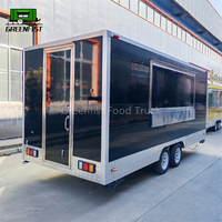 Churros Camping Trailer Crème glacée Bon camion Barbecue Commercial Café Chariot Limonade Fitness Burger Charcuterie Crème glacée Remorque