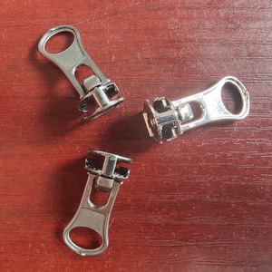 3 #5 #8 # dây kéo đầu nhựa kim loại nylon với khóa kéo kéo xuống miếng đệm hạnh nhân nửa vòng miếng đệm dây kéo <span class=keywords><strong>puller</strong></span> - Product Image 5