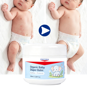 Balsamo per Pannolini Biologico per Neonati, Senza Parabeni, Idratante, Non Appiccicoso, Allevia l'Irritazione della Pelle, Prodotto per la Cura del Bambino a Marchio Privato - Product Image 1