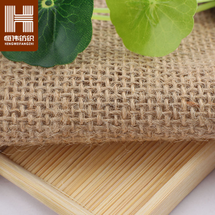 Stocklot Yarn Dyed Textiles Hessian Jute Burlap 100% Woven Jute Fabric Roll For Bags