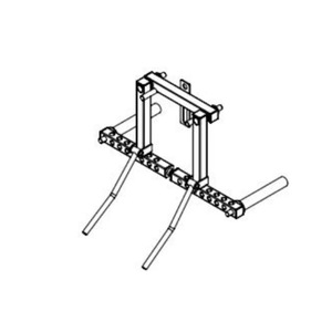Accessorio per attrezzature per Fitness con pinza toracica con sollevamento laterale in acciaio per apertura e chiusura del braccio - Product Image 5