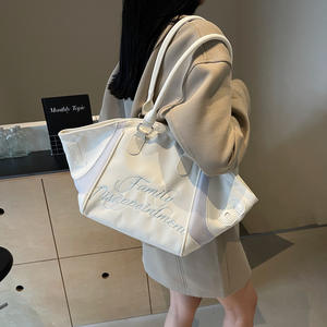 女士大容量帆布手提包 女士时尚刺绣包 耐用 适合国际网上购物 - Product Image 4