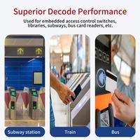 Mesin Validasi tiket Bus antiair dengan pemindai kode batang, sistem POS tanpa SENTUH & pembaca kartu prabayar