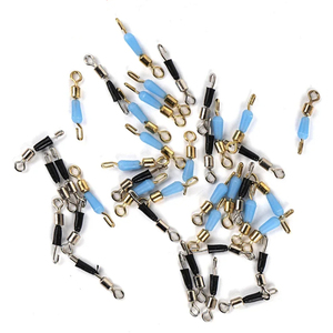 Émerillons d'alimentation de méthode de changement rapide pour le connecteur de matériel de pêche de pêche de carpe avec l'accessoire portatif de boutons-pression - Product Image 2